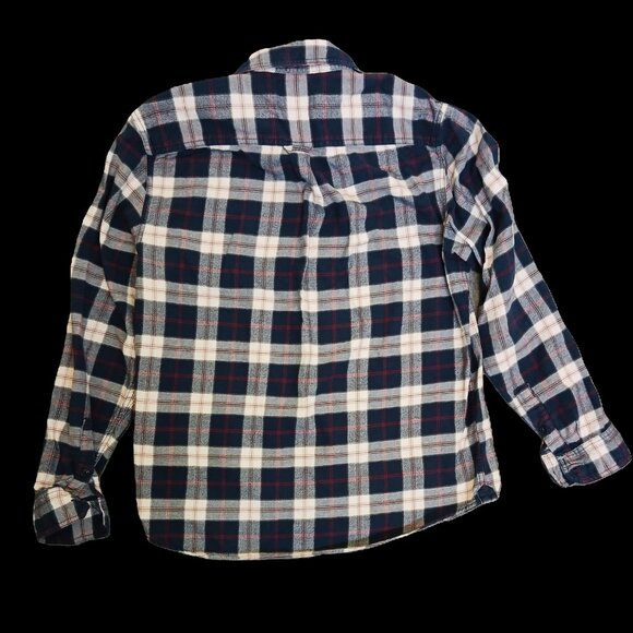 ROOTS plaid flannel long-sleeved shirt - women - large - pre-owned - cottagecore - Picture 2 of 10